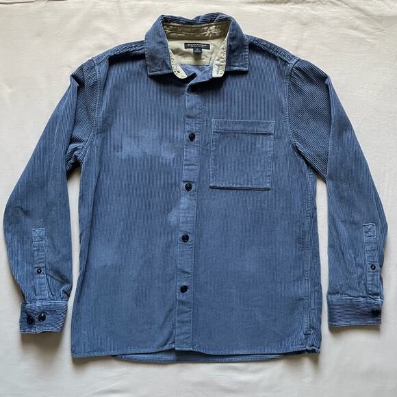 Banana Republic Blue Casual Button Down Shirt - Picture 1 of 7